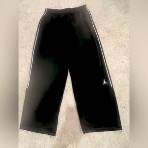 Men’s Jordan track pants in black.  Size XXL.
